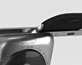 Apple Watch 38mm Stainless Steel Case Black Classic Buckle 3d model