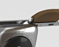 Apple Watch 38mm Stainless Steel Case Brown Modern Buckle 3d model