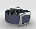 Apple Watch 38mm Stainless Steel Case Blue Modern Buckle 3d model