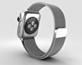 Apple Watch 38mm Stainless Steel Case Milanese Loop 3D 모델 