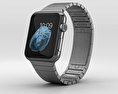Apple Watch 42mm Black Stainless Steel Case Link Bracelet 3D модель