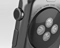 Apple Watch 42mm Black Stainless Steel Case Link Bracelet Modello 3D
