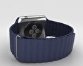 apple watch blue leather loop