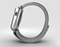 Apple Watch 42mm Stainless Steel Case Milanese Loop 3D-Modell