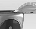 Apple Watch 42mm Stainless Steel Case Link Bracelet Modello 3D