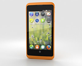 ZTE Open C Orange 3D model