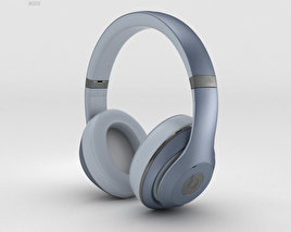 Beats by Dr. Dre Studio Over-Ear ヘッドホン Metallic Sky 3Dモデル