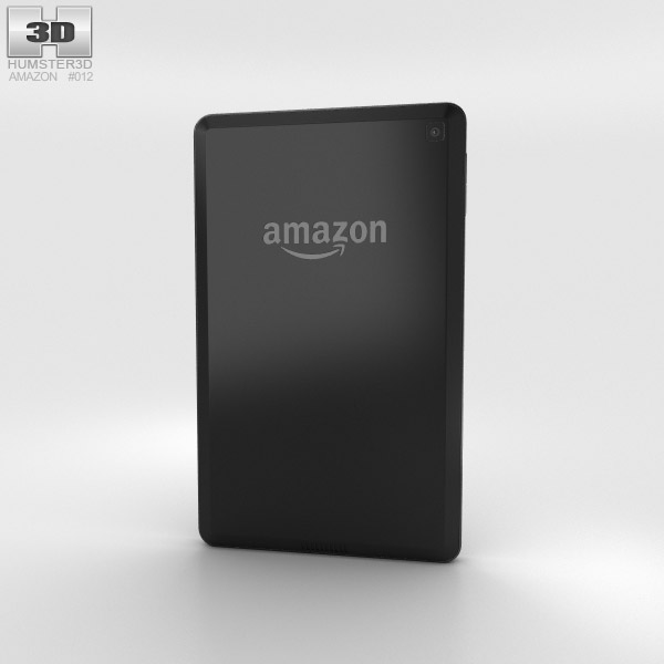 Amazon Fire HD 6 Black 3d model