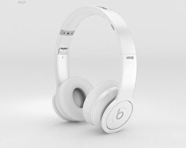 Beats by Dr. Dre Solo HD Matte White Modelo 3D