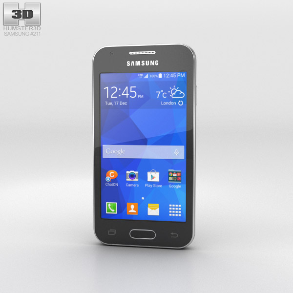 Samsung Galaxy Ace 4 Iris Charcoal 3d model