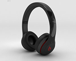 Beats by Dr. Dre Solo2 On-Ear Headphones Black 3D model