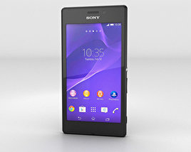 Sony Xperia M2 Aqua Black 3D 모델 