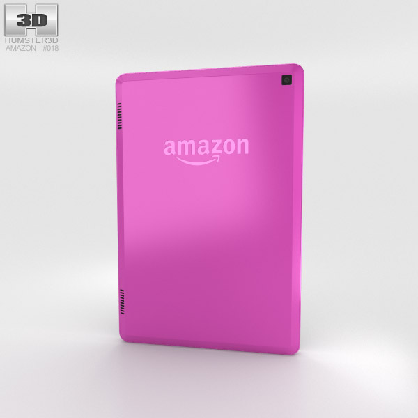 Amazon Fire HD 7 Magenta 3d model
