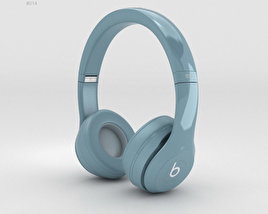 Beats by Dr. Dre Solo2 On-Ear Headphones Gray 3D model