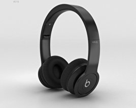 Beats by Dr. Dre Solo HD Matte Black 3D model