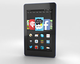 Amazon Fire HD 6 Cobalt 3D-Modell