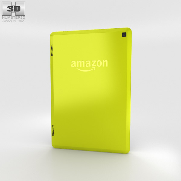Amazon Fire HD 7 Citron 3d model