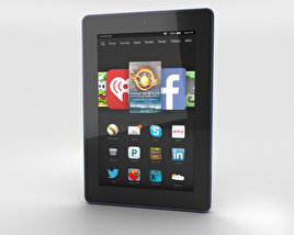 Amazon Fire HD 7 Cobalt Modello 3D