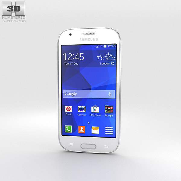 Samsung Galaxy Ace Style LTE Blanco Modelo 3D