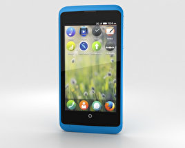 ZTE Open C Blue 3D model