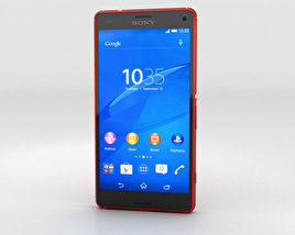Sony Xperia Z3 Compact Orange 3D model