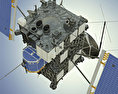 Rosetta space probe 3d model