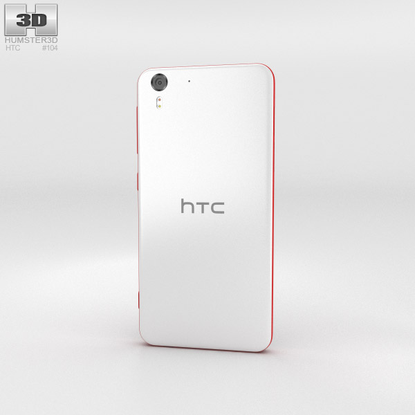 HTC Desire Eye White 3d model