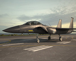 McDonnell Douglas F-15E Strike Eagle Modelo 3d