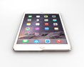 Apple iPad Mini 3 Cellular Gold Modelo 3d