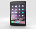 Apple iPad Mini 3 Cellular Space Grey 3D 모델 