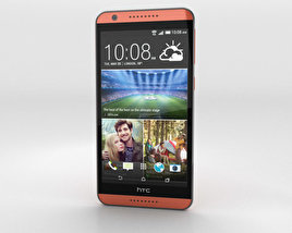 HTC Desire 820 Monarch Orange 3D模型