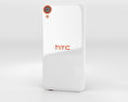 HTC Desire 820 Tangerine White 3D 모델 