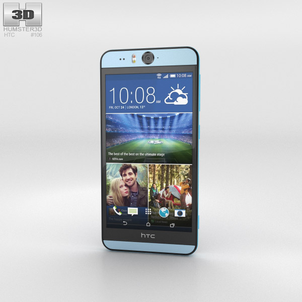 HTC Desire Eye Blue 3d model