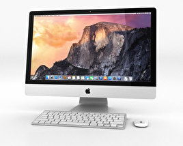 Apple iMac 27-inch 2014 3D 모델 