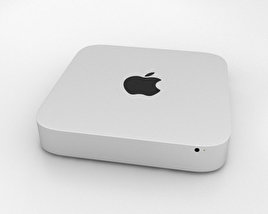 Apple Mac mini 2014 3Dモデル