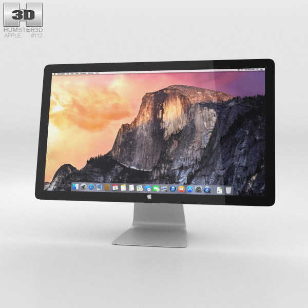 Apple Thunderbolt Display 27-inch 2014 3D 모델 
