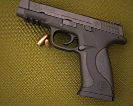 Smith & Wesson M&P .45 3D-Modell