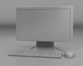 LG Chromebase Preto Modelo 3d
