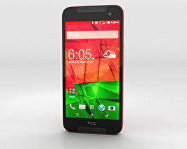 HTC Butterfly 2 Red 3D-Modell
