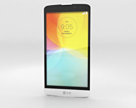 LG L Bello White 3D model