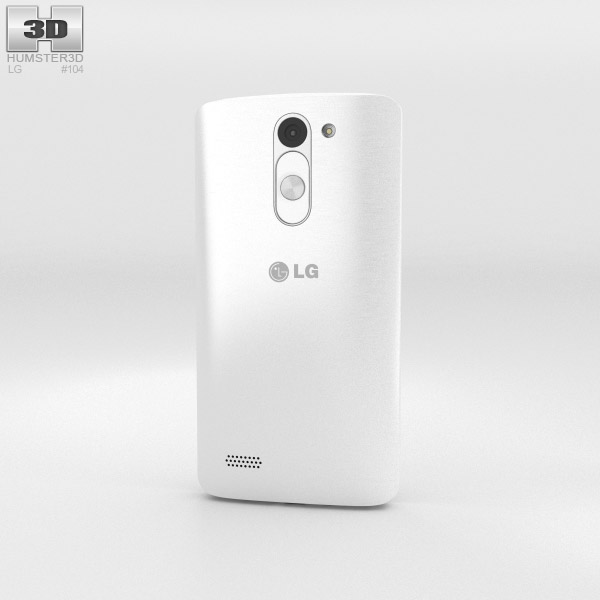 LG L Bello White 3d model