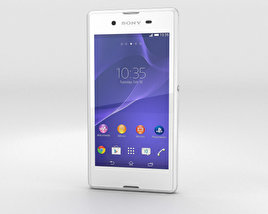 Sony Xperia E3 White 3D model