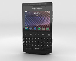 BlackBerry Porsche Design P'9981 Noir Modèle 3D