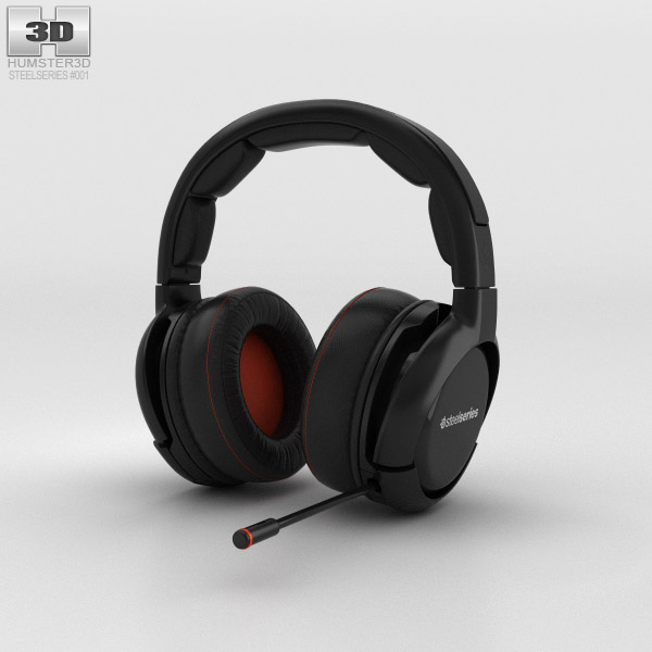 SteelSeries Gaming-Headset 3D-Modell