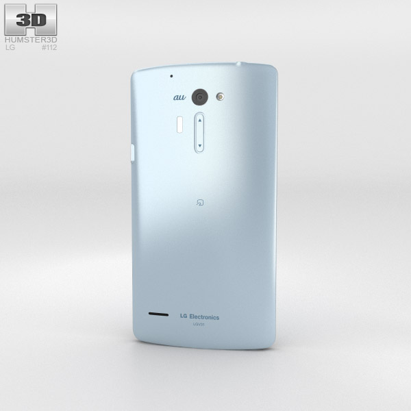 LG Isai VL Blue 3d model