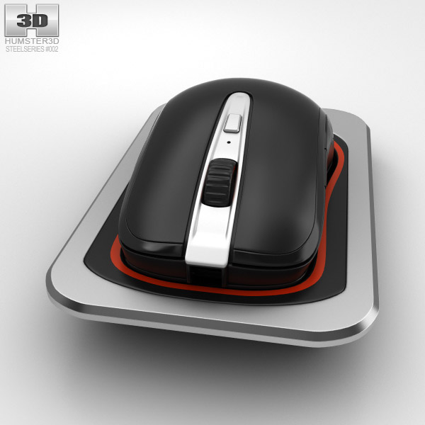 SteelSeries Sensei Laser-Maus 3D-Modell