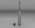 Bate y pelota de críquet Modelo 3D