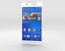 Sony Xperia Z3v White 3D model