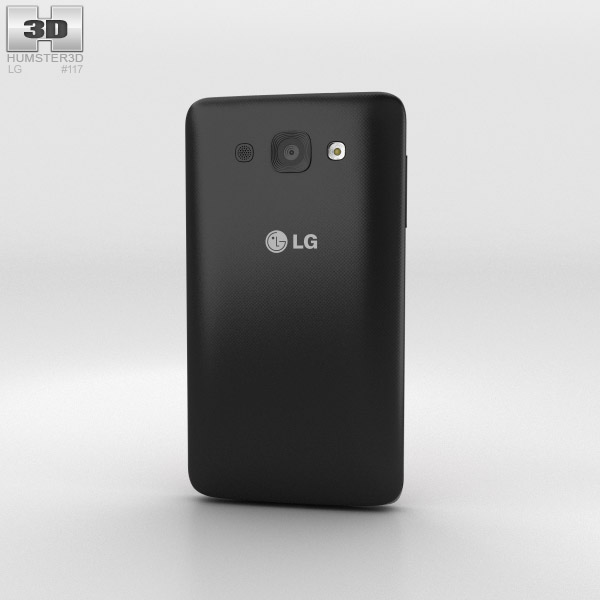 LG L60 Black 3d model