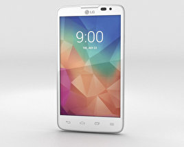 LG L60 白い 3Dモデル